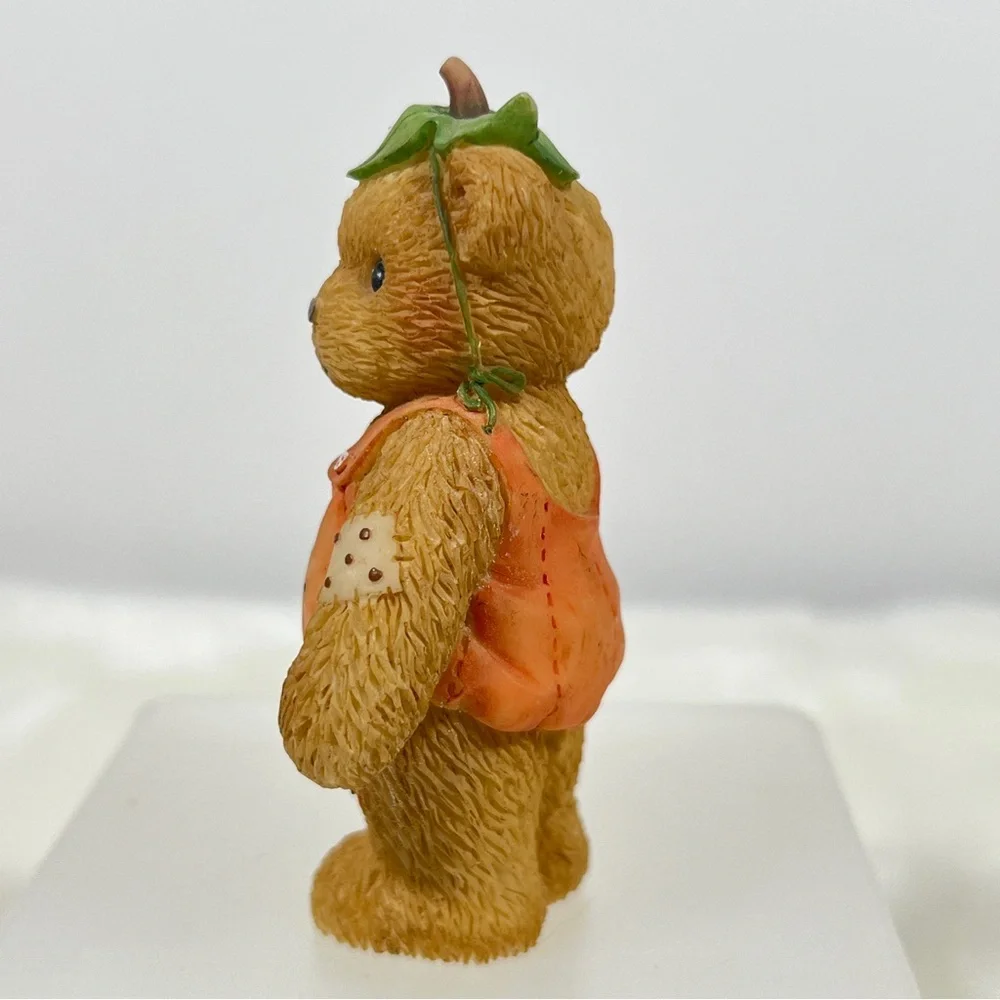 Cherished Teddies Adelaide Bear Pumpkin Costume Figurine Jack-O-Lantern #798835